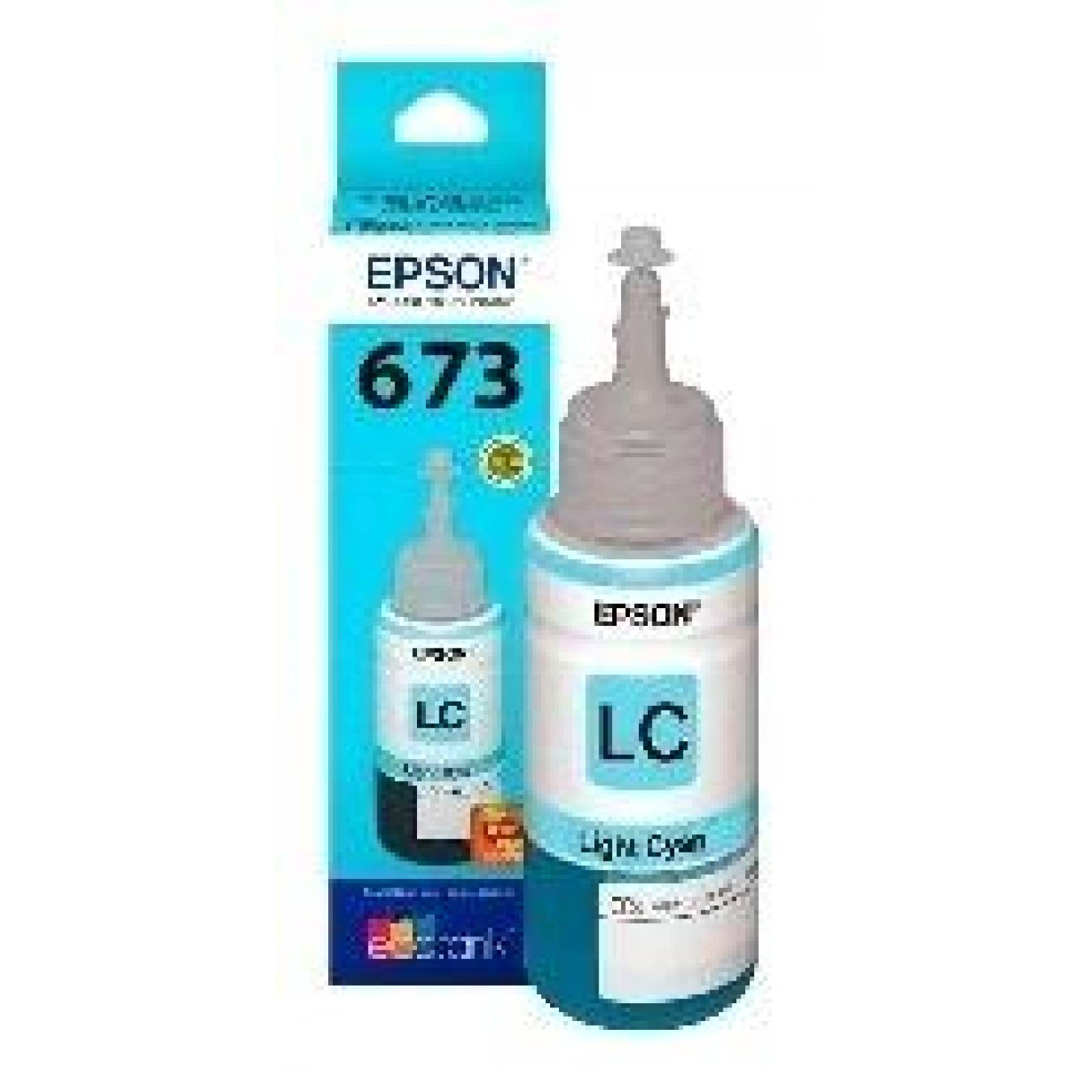 Cartucho epson modelo 673 cyan light, para l800,l1800,l805 - Sears