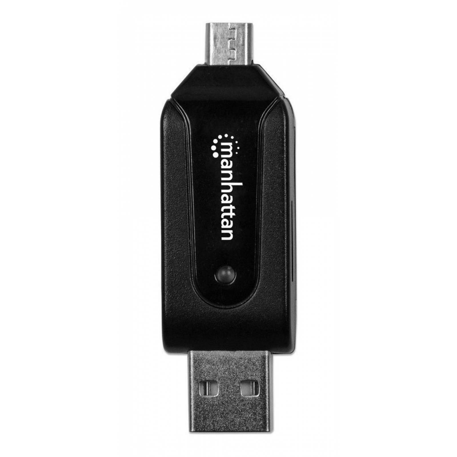 Manhattan Cavo USB 2.0 Ad Y 2xA Maschio/mini B Maschio 0 6 M Icoc Usb2 Pw3