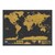 Mapa Del Mundo Rascable Poster Viajero Regalo Elegante V-098 