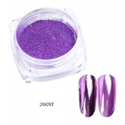 Polvo Para Uñas Color Metalico Efecto Espejo Mpb-260 260VI
