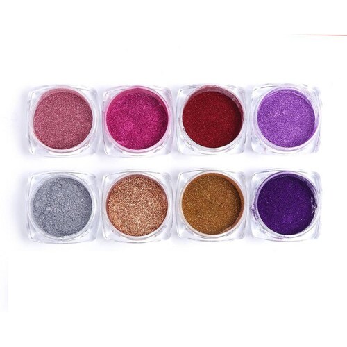 Polvo Para Uñas Color Metalico Efecto Espejo Mpb-260 260VI