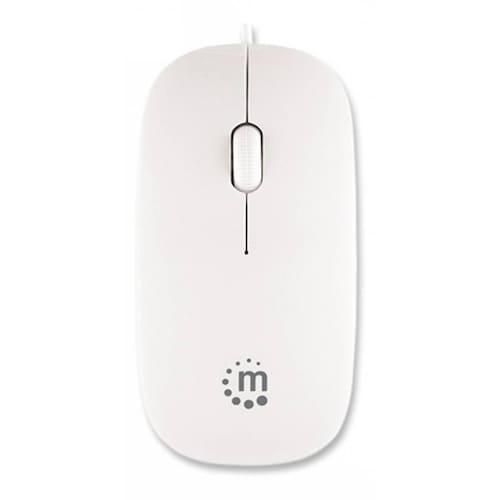 Mouse Economico Manhattan Usb Blanco 177627 