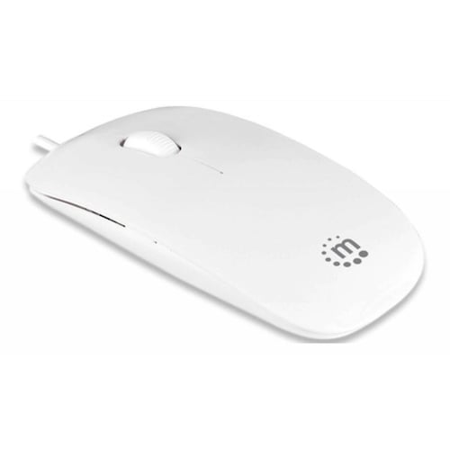 Mouse Economico Manhattan Usb Blanco 177627 