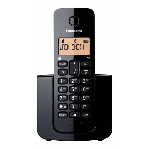 Teléfono Panasonic/inalám/ Desct Simple/1 Auric./negro 