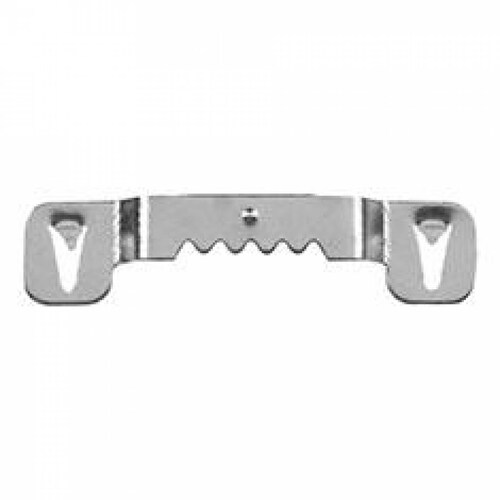 Colgadores Serrucho 1 X 4.3 Cm Gris 6 Piezas 