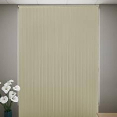 Persiana Vertical Pvc 140x160cm Marfil 