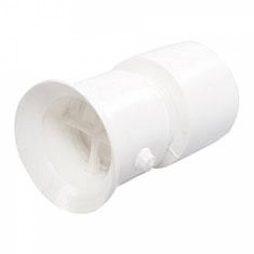 Conector De Plástico Para Lavadero 1 1/2 Pulgada Blanco 
