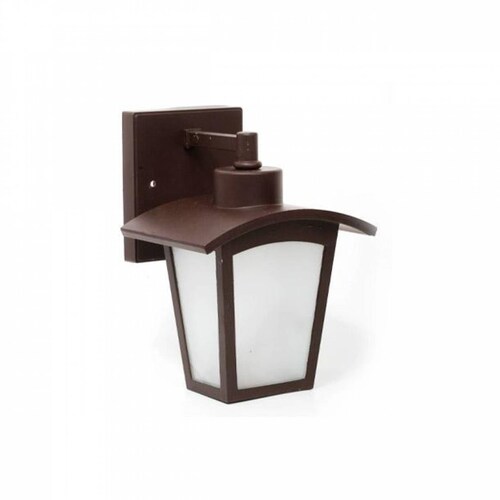 Arbotante Farol Negro 1 Luz Pared 