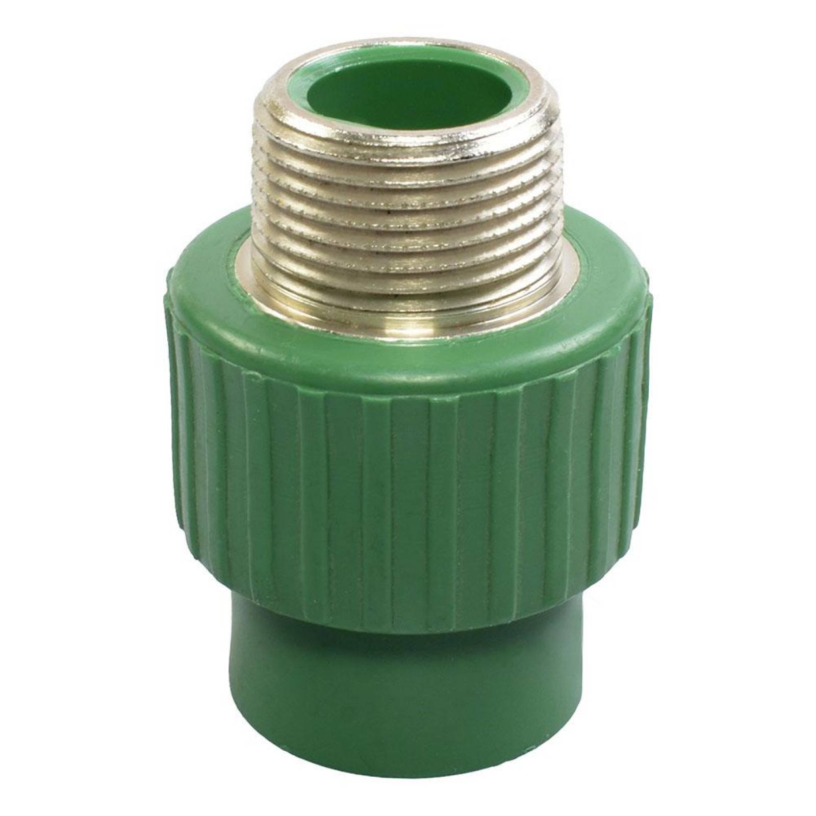 Conector Macho 3/4 De Pulgada Verde Tuboplus - Sears