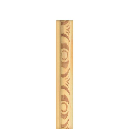 Moldura Beige Laos De Madera 243.2 X 1.5 Cm 