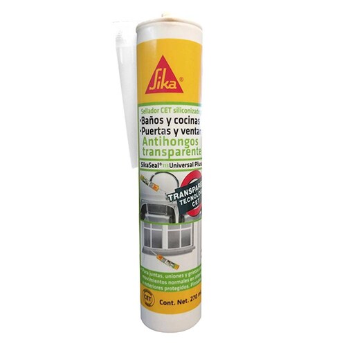 Sellador Sika Sikaseal-113 Universal Transparente 270 Ml 