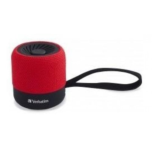 Mini Altavoz Verbatim Inalambrico Bluetooth - Roja 
