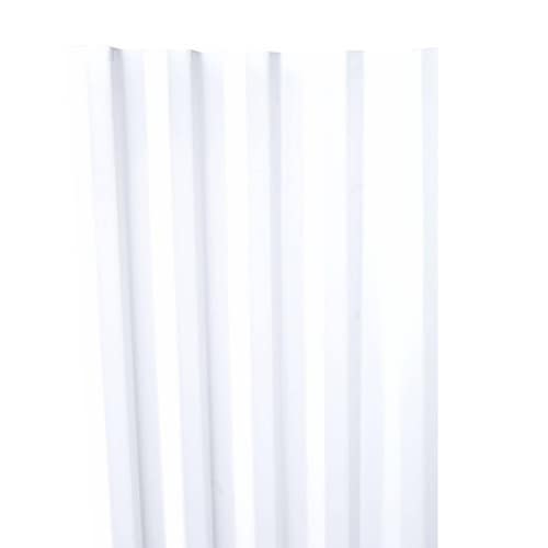 Lámina Corrugada Blanca En Pvc Rígido De 366 X 96 Cm 