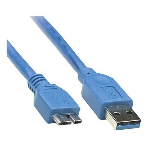 Cable Manhattan Usb 3.0 A Macho - Micro B Macho 2.0m Azul 