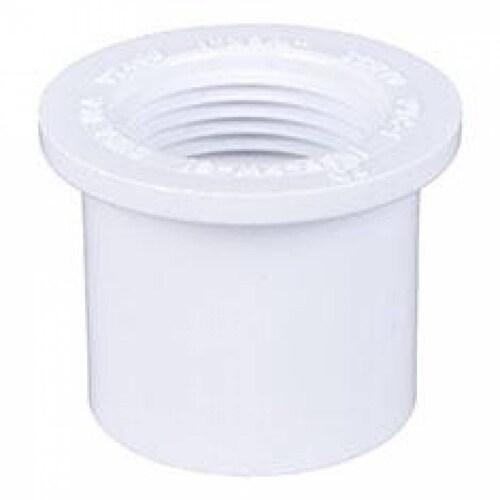 Reductor Bushing 1 X 3/4 De Pulgada Blanco Dura 