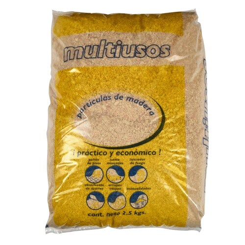 Partículas De Madera 2.5 Kg Beige 