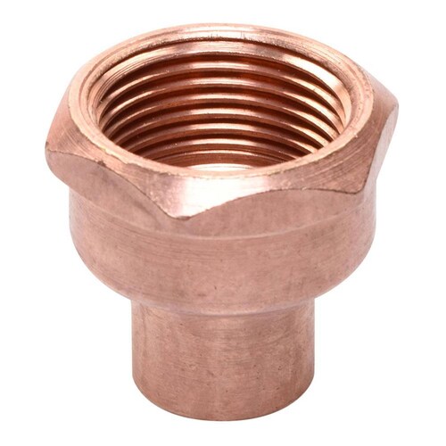 Reducción A Rosca Interior De 1.3 X 1.9 Cm Bronce Nacobre 