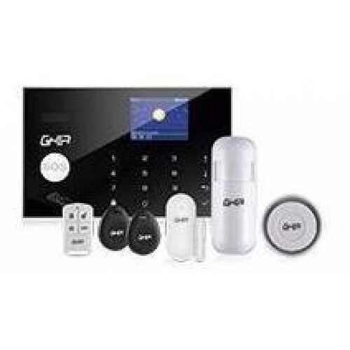 Kit De Alarma Integral Smarthome Ghia Wifi Tactil Pantalla 