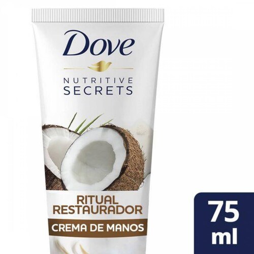 Crema para Manos Dove Cr Manos Coco y Almendras 75 ml 