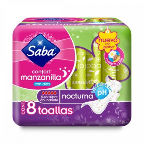 Toalla Femenina Confort Manzanilla Noc 