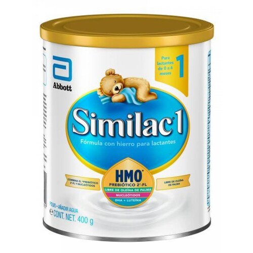 Formula Similac Hmo Etapa 1 400 gr 