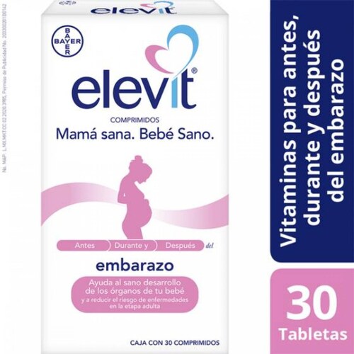 Elevit Multivitamínico Prenatal 30 pz 
