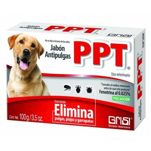 Jabon para Mascota P.P.T. 100 gr 