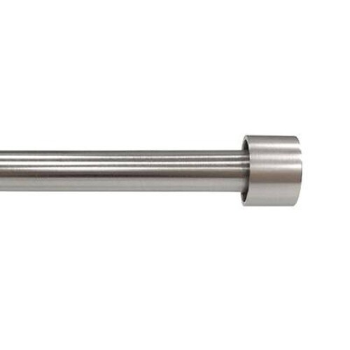 CORTINERO AJUSTABLE DE 71.12 A 120 CM PLATA 
