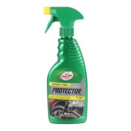 PROTECTOR Y ABRILLANTADOR PARA AUTOMÓVIL 500 ML VERDE TURTLE WAX 