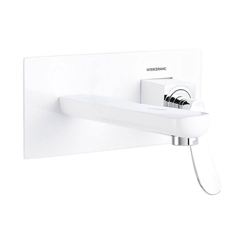 LLAVE DUBLÍN MONOMANDO DE MURO 10 CM CROMO PULIDO 