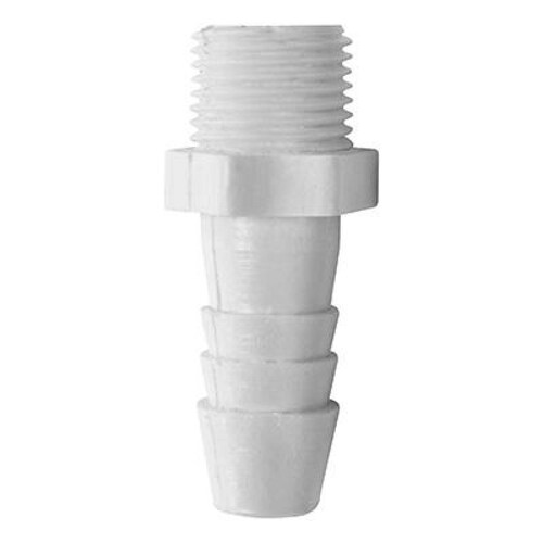 CONECTOR INSERTO ROSCA EXTERIOR DE 1/2 PULGADA BLANCO 