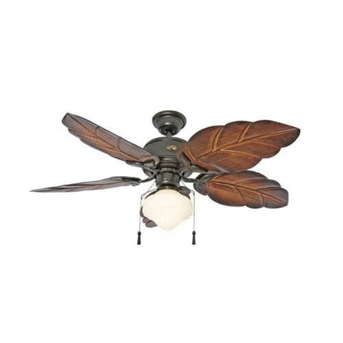 VENTILADOR DE TECHO PARA INTERIOR Y EXTERIOR NASSAU 52 PULGADAS INCANDESCENTE 