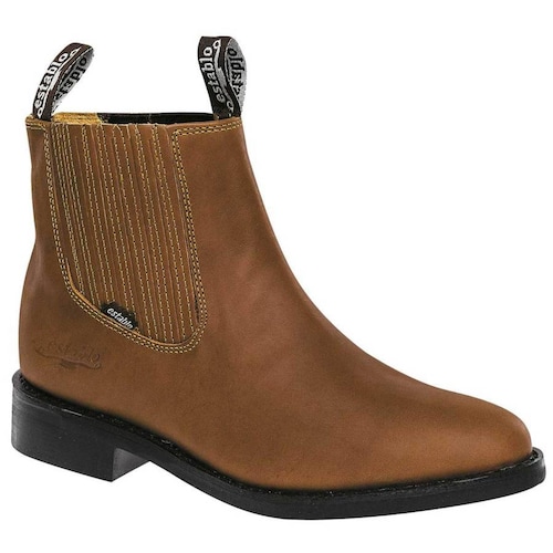 BOTA Y BOTIN Establo 555 Color CAMEL HOMBRE TX1