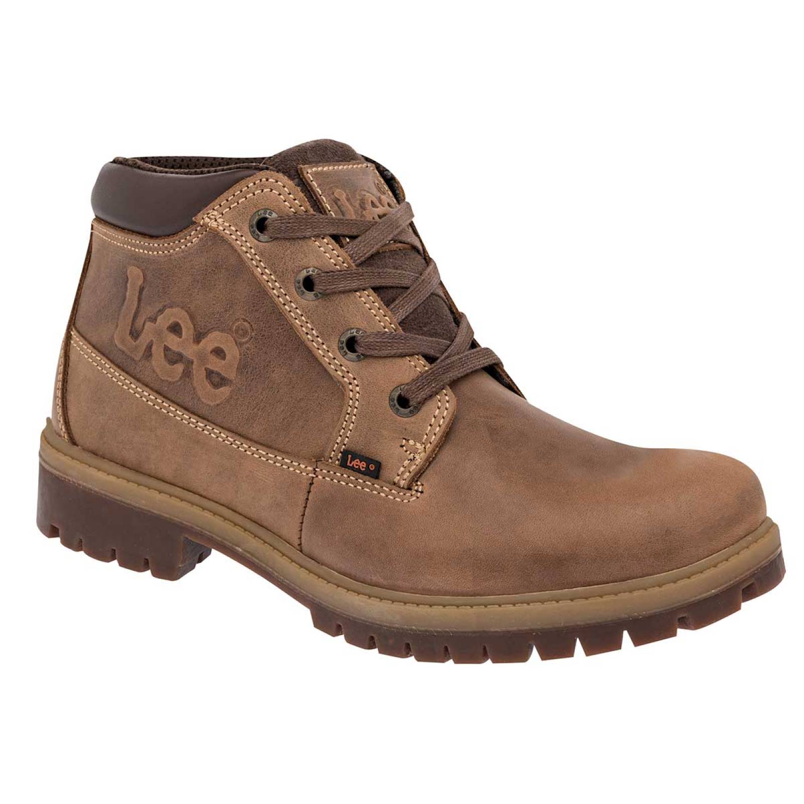 Zapato Lee 1286 Color CAMEL HOMBRE TX1