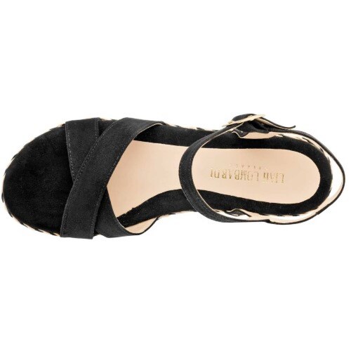 SANDALIA Liah Lombardi 340 Color NEGRO MUJER TX1