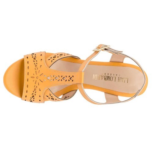 SANDALIA Liah Lombardi 520 Color AMARILLO MUJER TX1