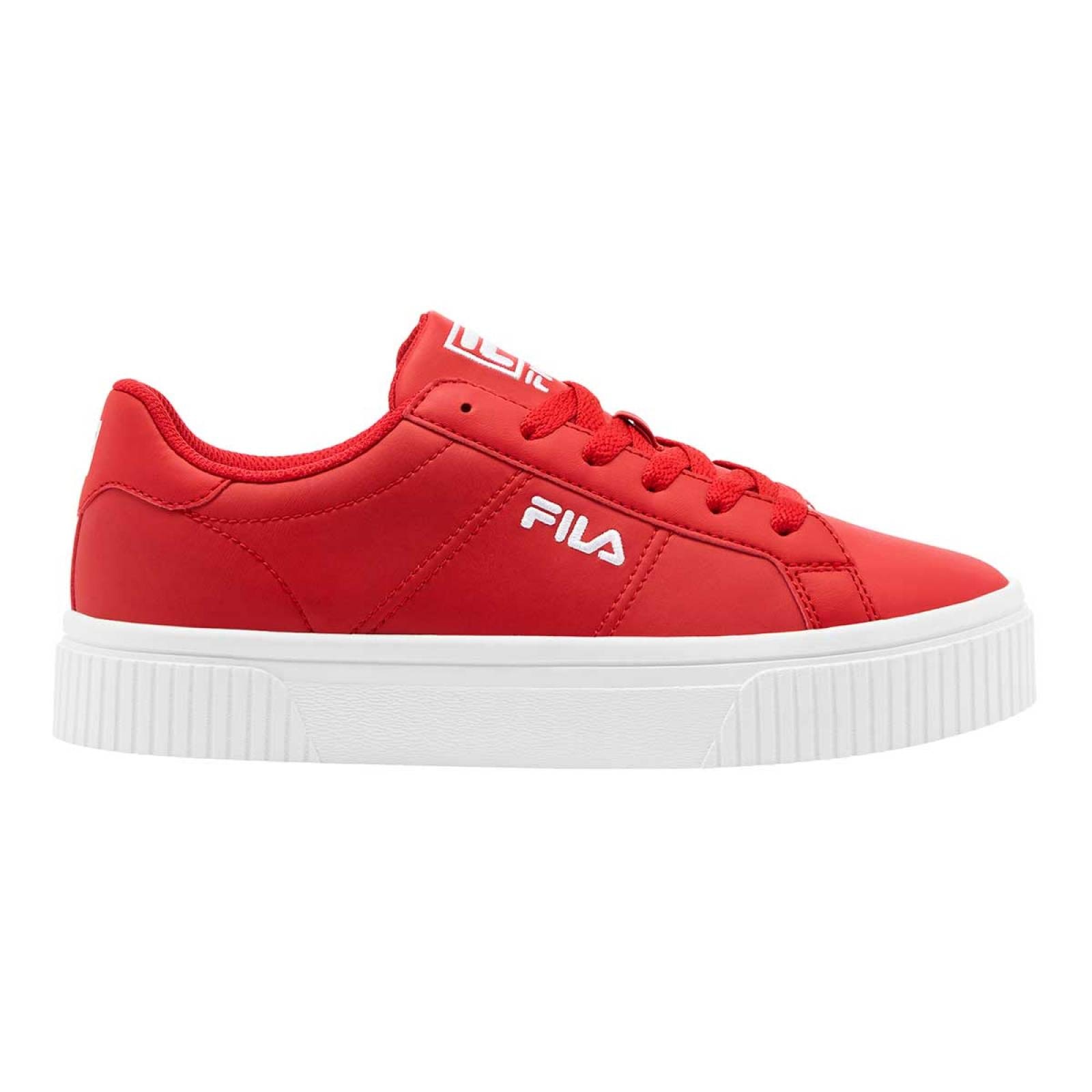 Converse rojas mujer on sale fila