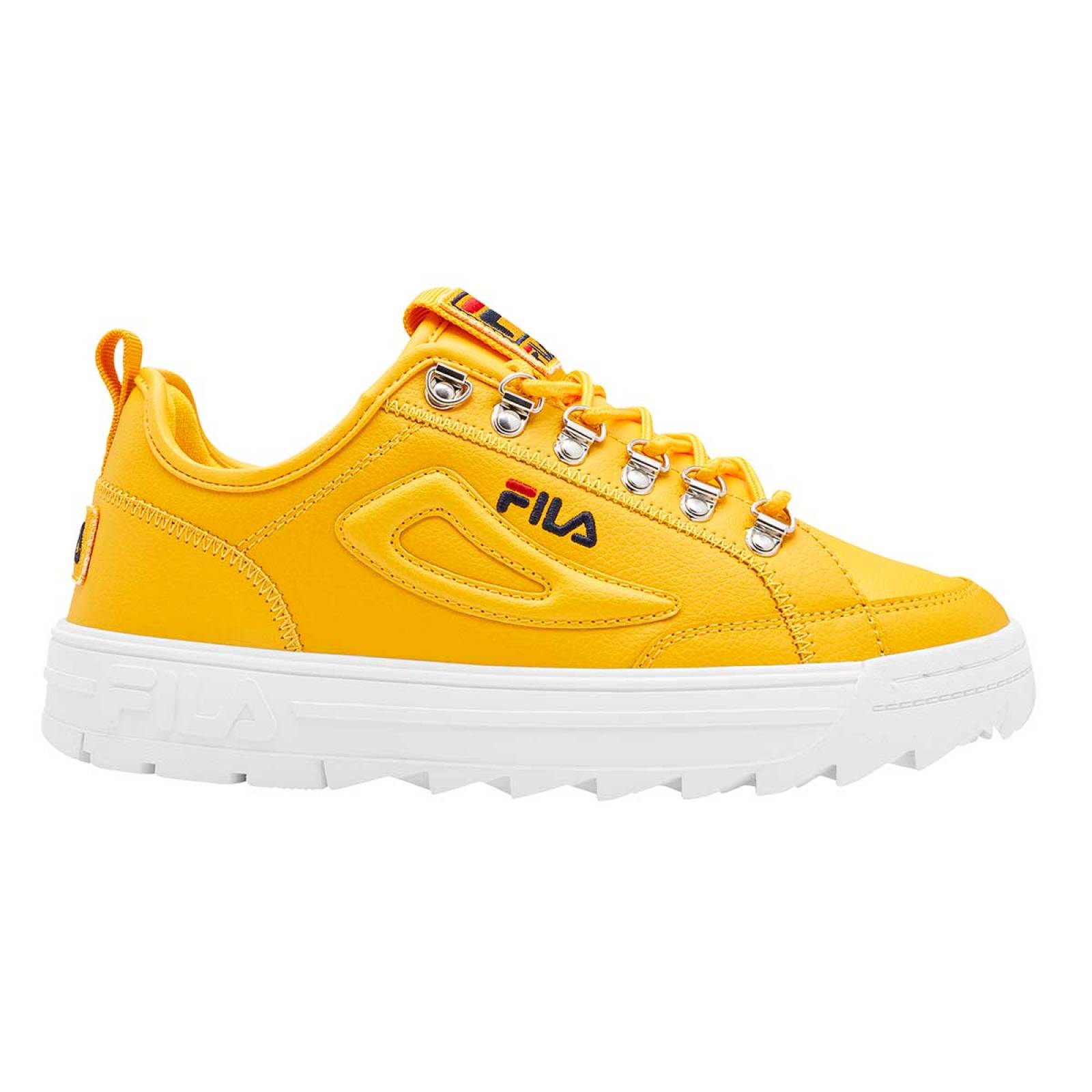 Tenis fila shop amarillos mujer 70