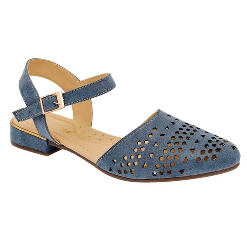 ZAPATO CASUAL BEEN CLASS 14888 Color Azul para Mujer Tx2