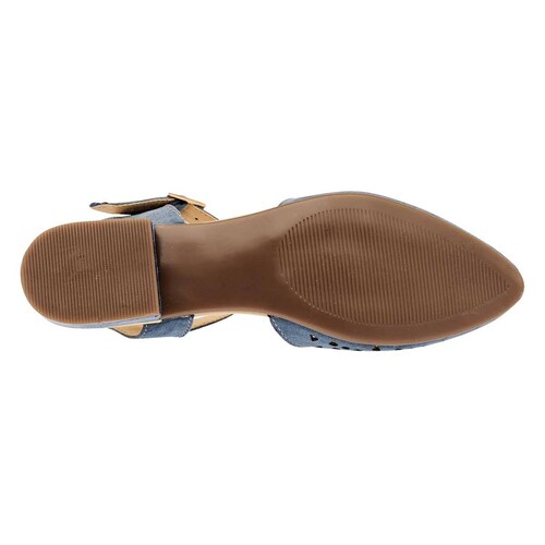 ZAPATO CASUAL BEEN CLASS 14888 Color Azul para Mujer Tx2
