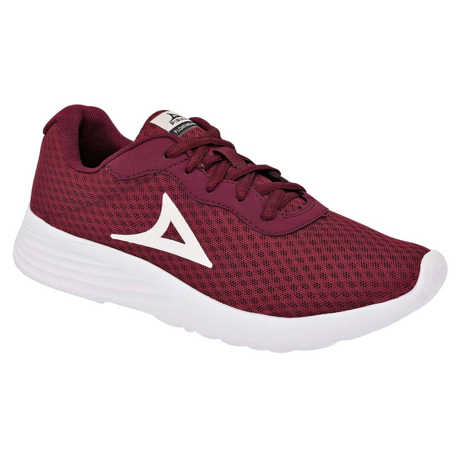 TENIS DEPORTIVO PIRMA 8500 Color Vino para Joven Tx2