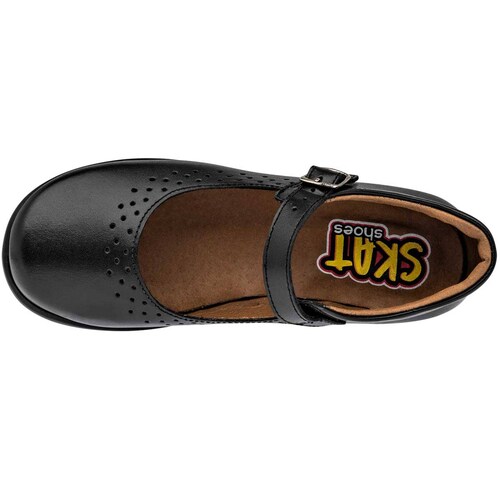 ZAPATO CASUAL SKAT SHOES 57506A Color Negro para Niña Tx2