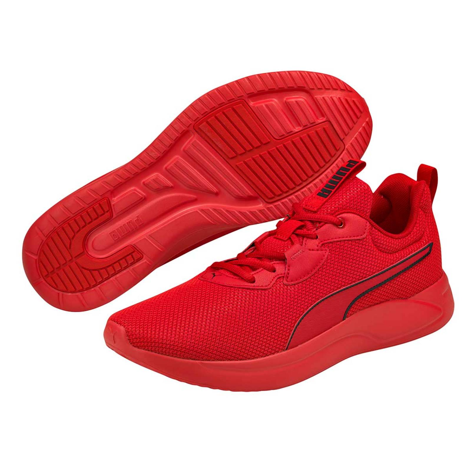 Tenis puma clearance hombre color rojo