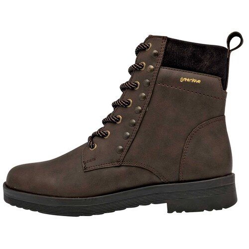 BOTIN GREEN LOVE 91150 Color Cafe para Mujer Tx3