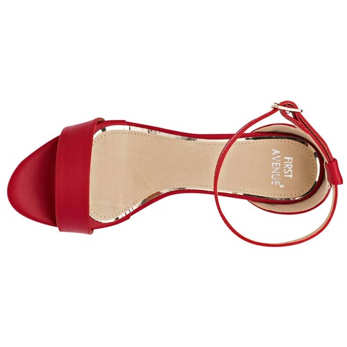 ZAPATO CASUAL FIRST AVENUE 6013 Color Rojo para Mujer Tx3