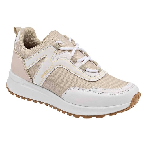 TENIS Moramora 1075068 Color Beige PARA Mujer Tx4