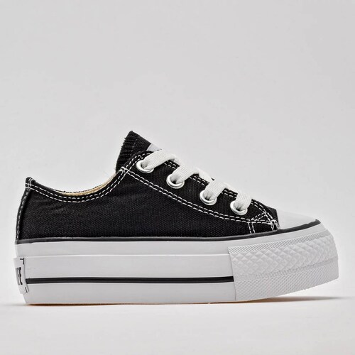 TENIS Playing 001PLATAF Color Negro PARA Mujer Tx4