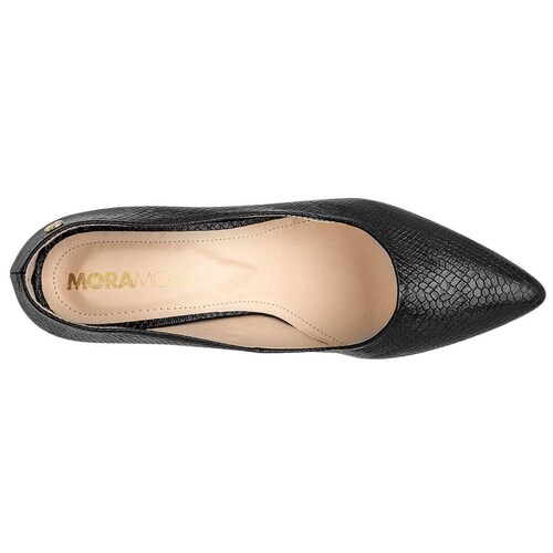 ZAPATO CASUAL Moramora 130601 Color Negro PARA Mujer Tx5