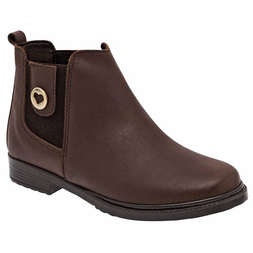 BOTIN Abc zapatitos 3412 Color Cafe PARA Mujer Tx5