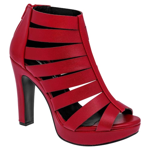 ZAPATILLA BOCA DE PESCADO Damita 44141 Color Rojo PARA Mujer Tx6